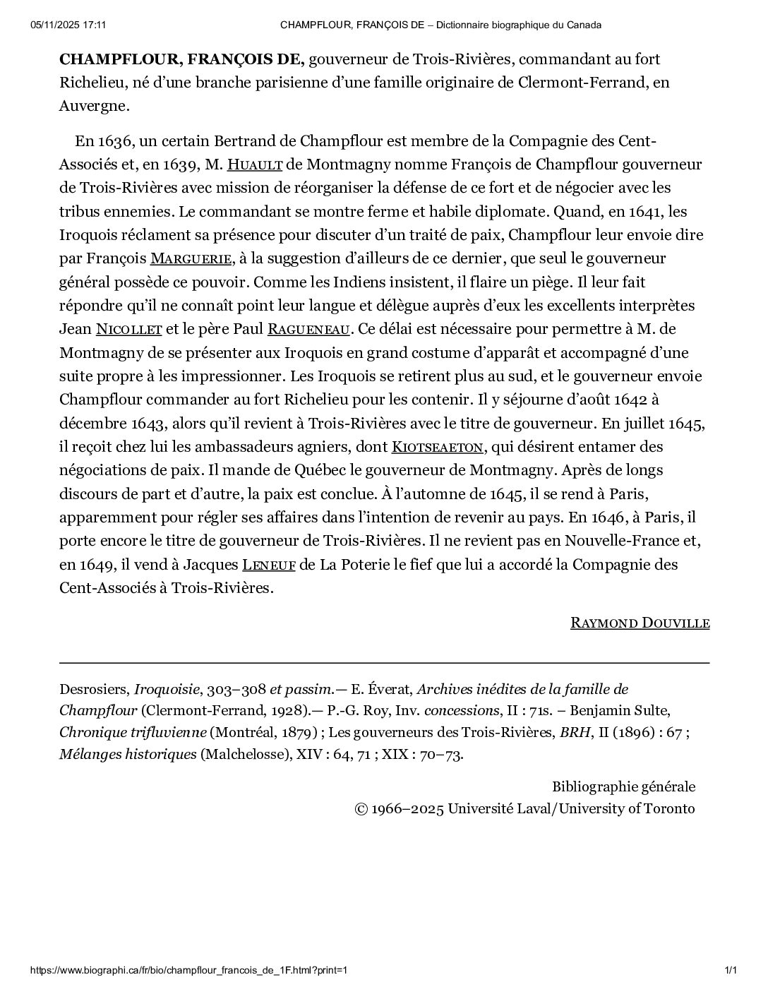 RAMEZAY (Ramsay, Ramesay, Ramesai), JEAN-BAPTISTE-NICOLAS-ROCH DE ...